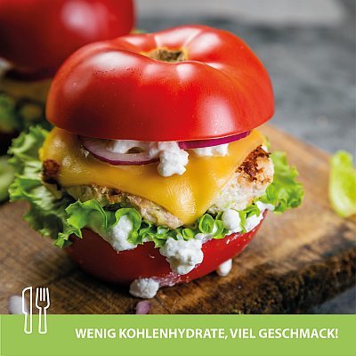 Wenig Kohlenhydrate, viel Geschmack!